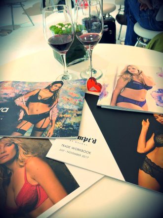 Brochures at Moda Lingerie and Swimwear Show