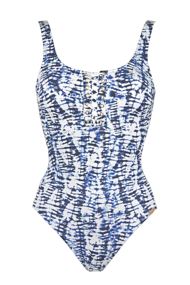 watercult-batik-twist-washed-indigo-swimsuit - Victoria's Little Bra Shop