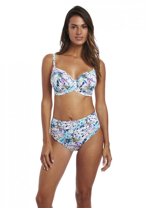 buy the Fantasie Fiji Bikini Set in Aqua Multi