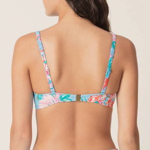 back view of Marie Jo Swim Laura Bikini Set in Riveria padded bikini top