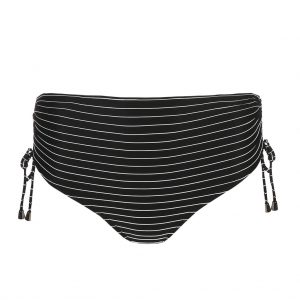 close up of PrimaDonna Swim Sherry Bikini Set in Smoking bikini brief