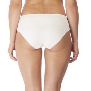 back view of Wacoal Lisse Brief in White