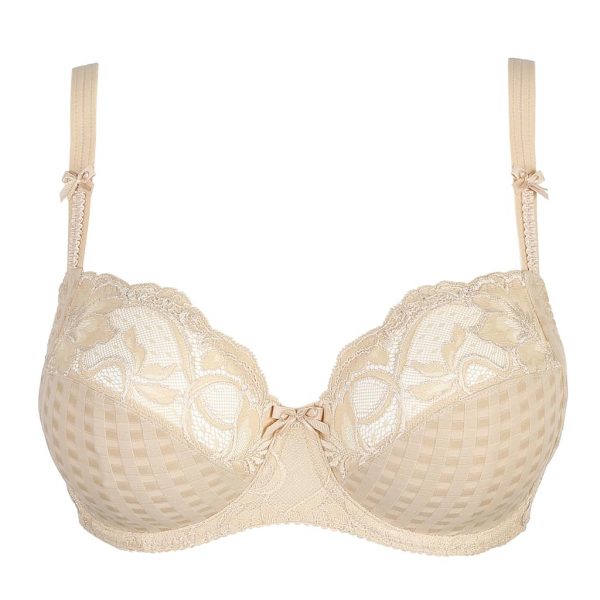close up of PrimaDonna Madison Full Cup Bra in Caffe Latte