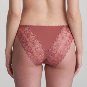 back view of Marie Jo Jane Italian Brief in Red Copper