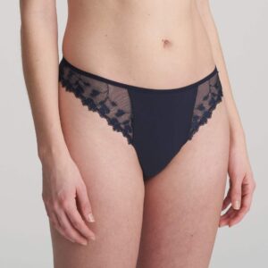 side view of Marie Jo Leda Thong in Night Blue