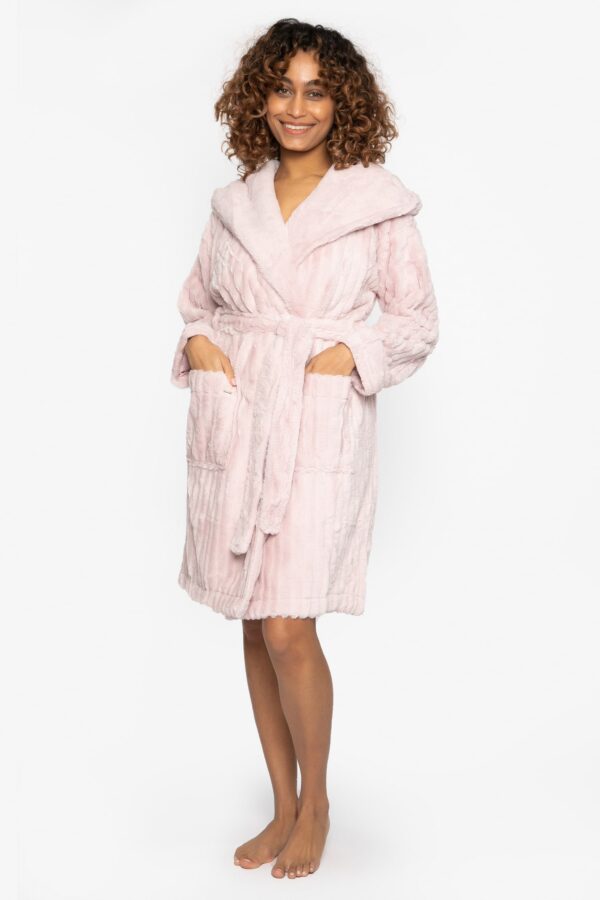 buy the Pretty You London Cloud Robe in Pink