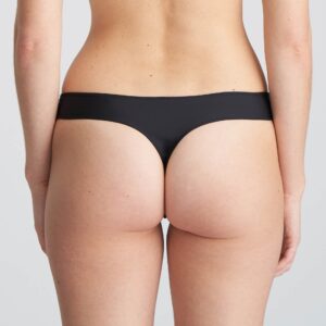 back view of Marie Jo Gloria Thong in Black