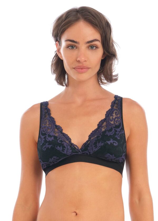 buy the Wacoal Instant Icon Bralette in Black Eclipse