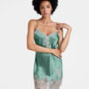 buy the Aubade Toi Mon Amour Silk Chemise in Sage