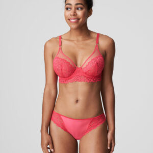 Marie Jo Elis Longline Bra in Spicy Berry with brief