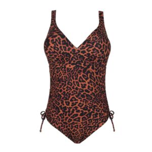 cutout of PrimaDonna Swim Holiday Triangle Swimsuit in Sunny Chocolate
