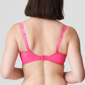 back view of PrimaDonna Belgravia Full Cup Bra in Blogger Pink