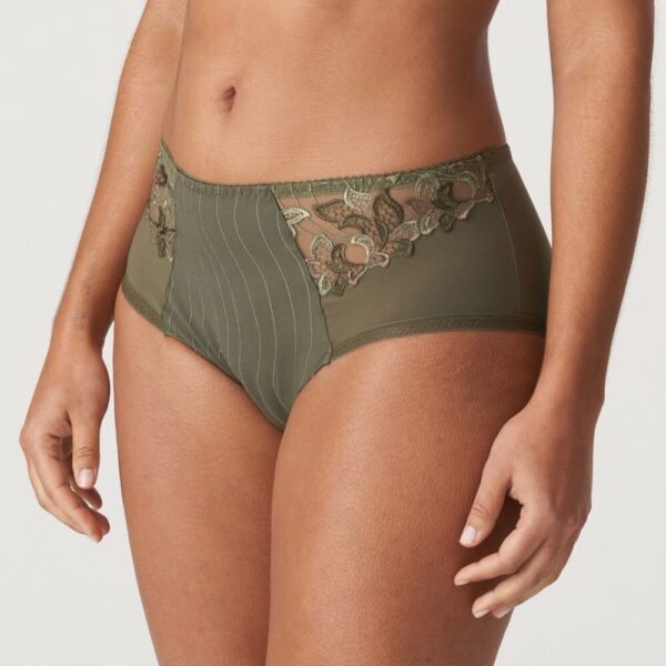 side view of PrimaDonna Deauville Full Brief in Paradise Green