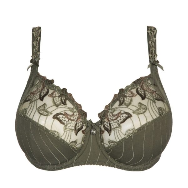 cutout of PrimaDonna Deauville Full Cup Bra in Paradise Green