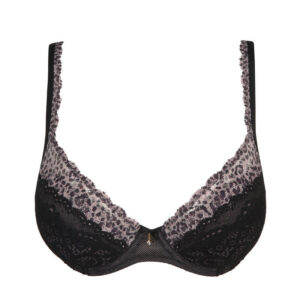 close up of Marie Jo Coely Push Up Bra in Smokey
