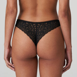 back view of Marie Jo Coely Thong in Smokey