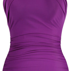 cutout of Miraclesuit Solid Rock Aphrodite Swimsuit in Orchid