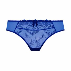 close up of Empreinte Louise Brief in Royal Blue