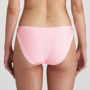 back view of Marie Jo Avero Rio Brief in Pink Parfait