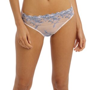 buy the Wacoal Embrace Lace Brief Pastel Parchment / Blue Multi