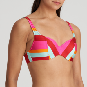 side view of Marie Jo Swim Tenedos Bikini Set Jazzy bikini top