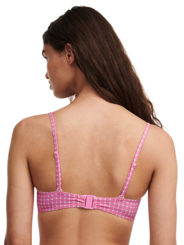 back view of Passionata Jaia Bikini Set Pink Dots bikini top