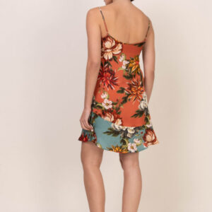 back view of Oh! Zuza 4105 Chemise Orange Floral
