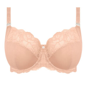 close up of Fantasie Reflect Side Support Bra Natural Beige