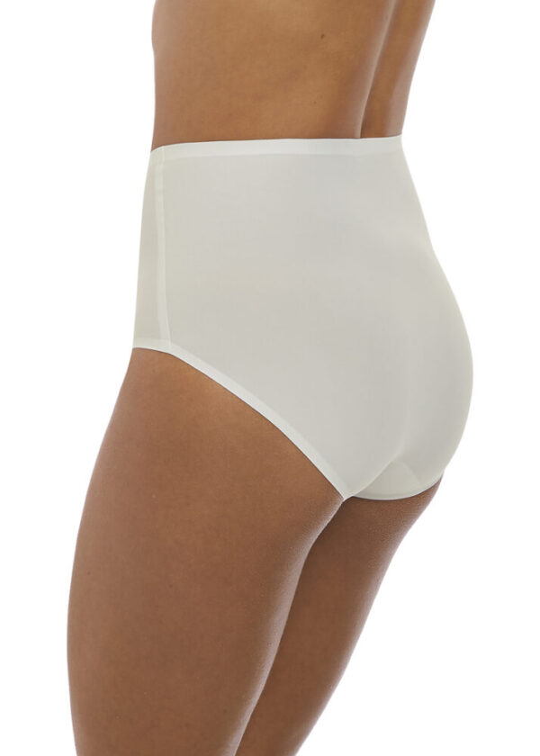 side view of Fantasie Smoothease Invisible Stretch Full Brief Ivory