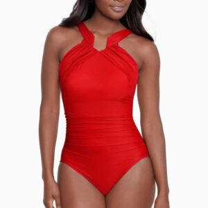 Miraclesuit Rock Solid Aphrodite Swimsuit Cayenne
