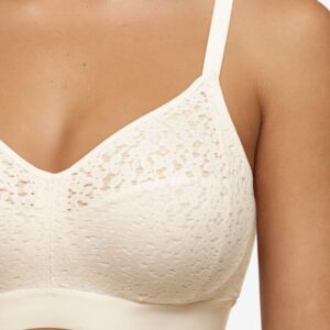 close up of Chantelle Norah Wirefree Bra Pearl