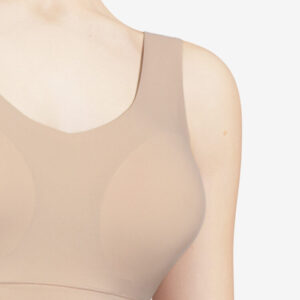 Chantelle SoftStretch Padded Bralette Golden Beige close up