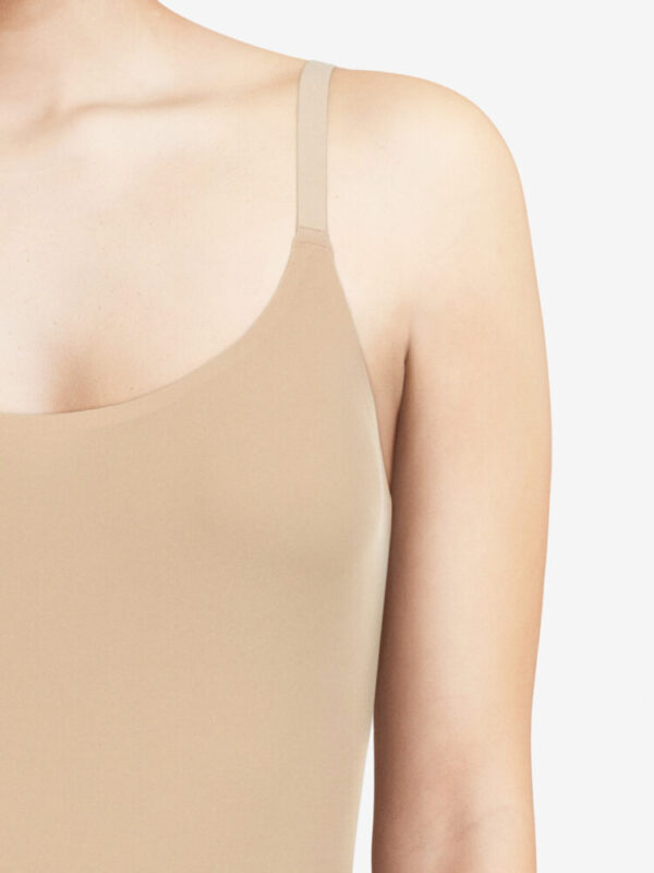 Chantelle SoftStretch Bodysuit Nude Sand close up