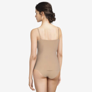 back view Chantelle SoftStretch Padded Camisole Nude Sand
