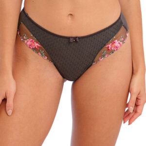 buy the Fantasie Adrienne Thong Charcoal Bloom